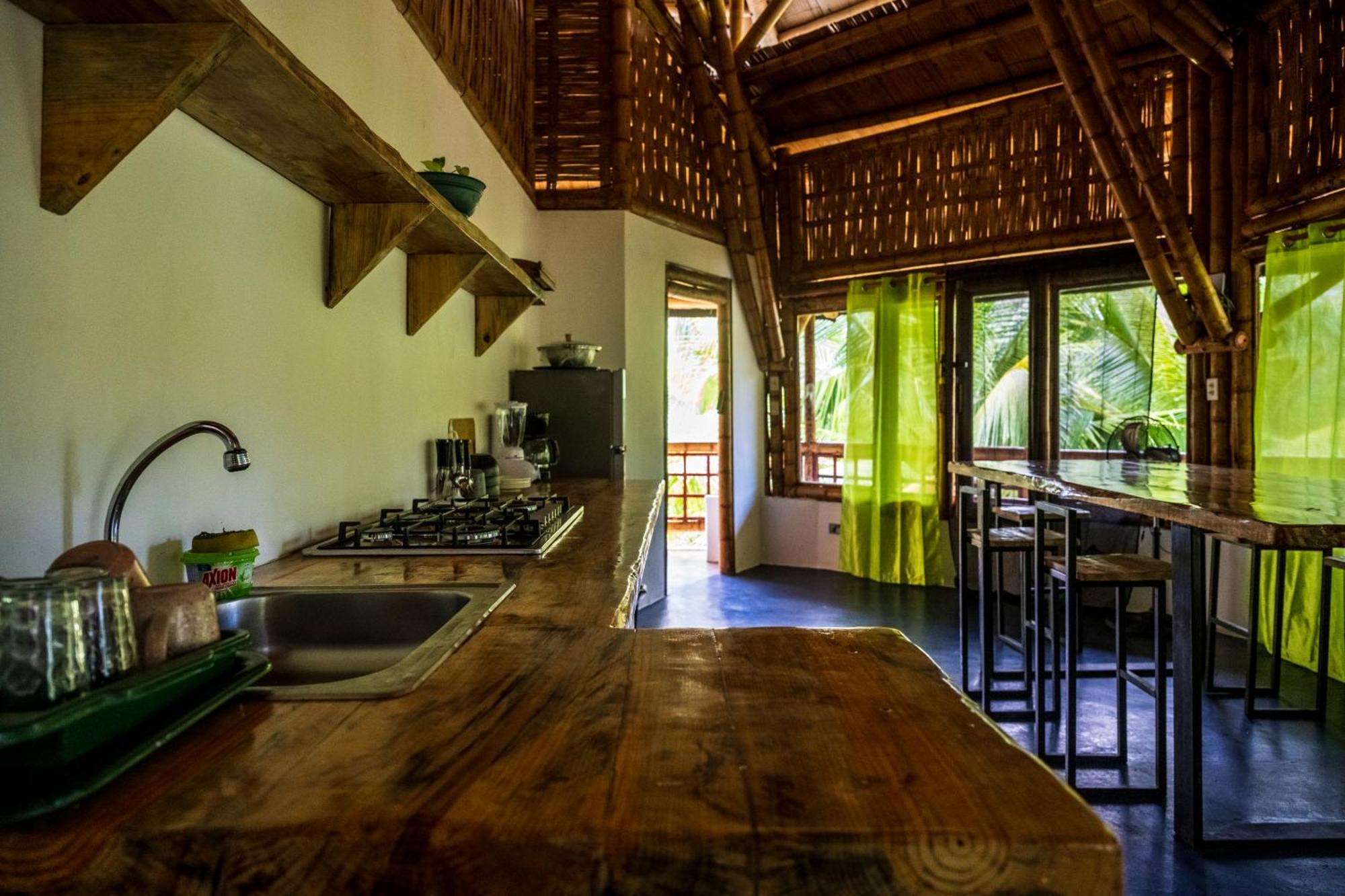 Eco-Lodge Deseo Bamboo Santa Catalina Extérieur photo