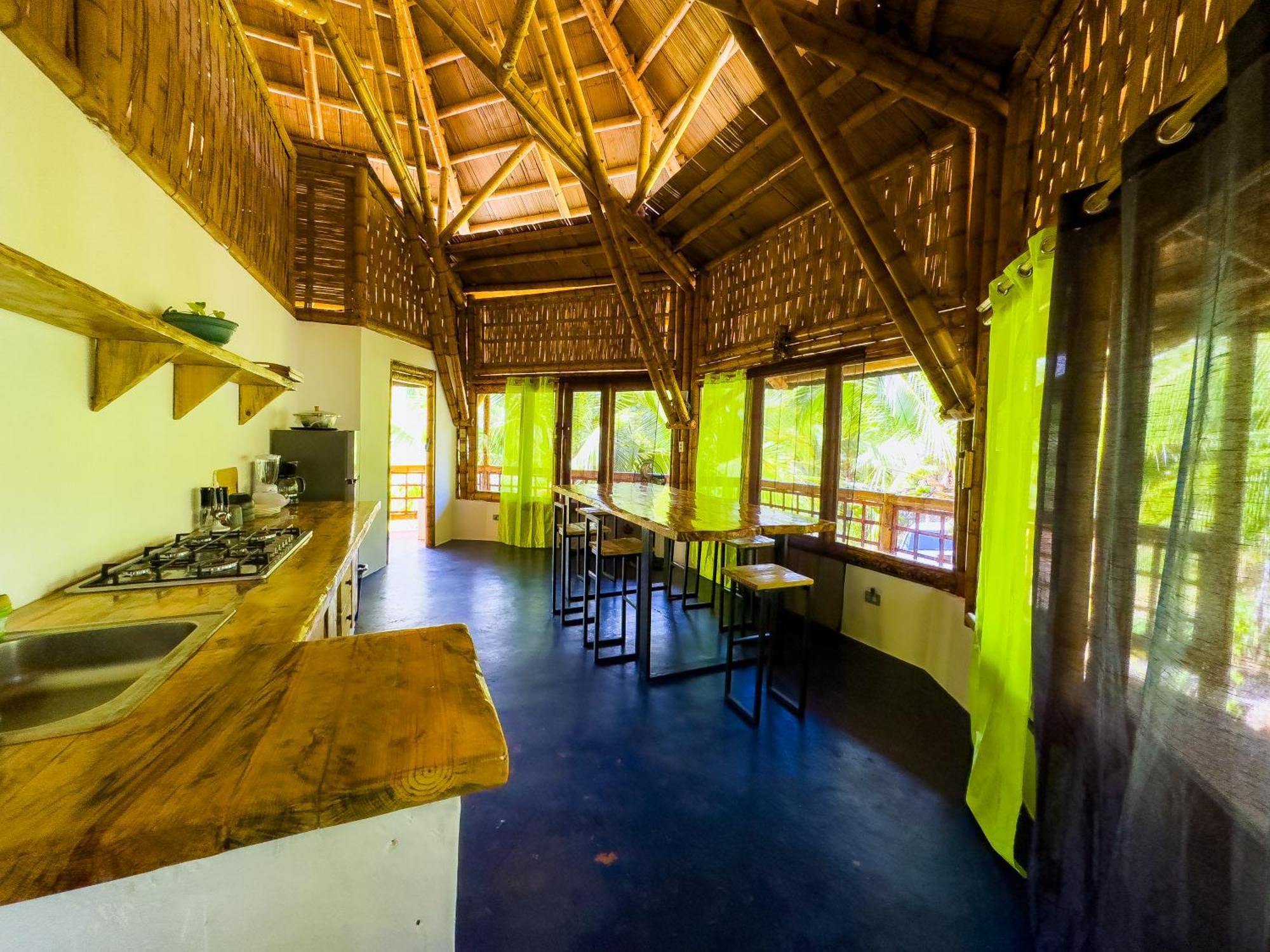 Eco-Lodge Deseo Bamboo Santa Catalina Extérieur photo