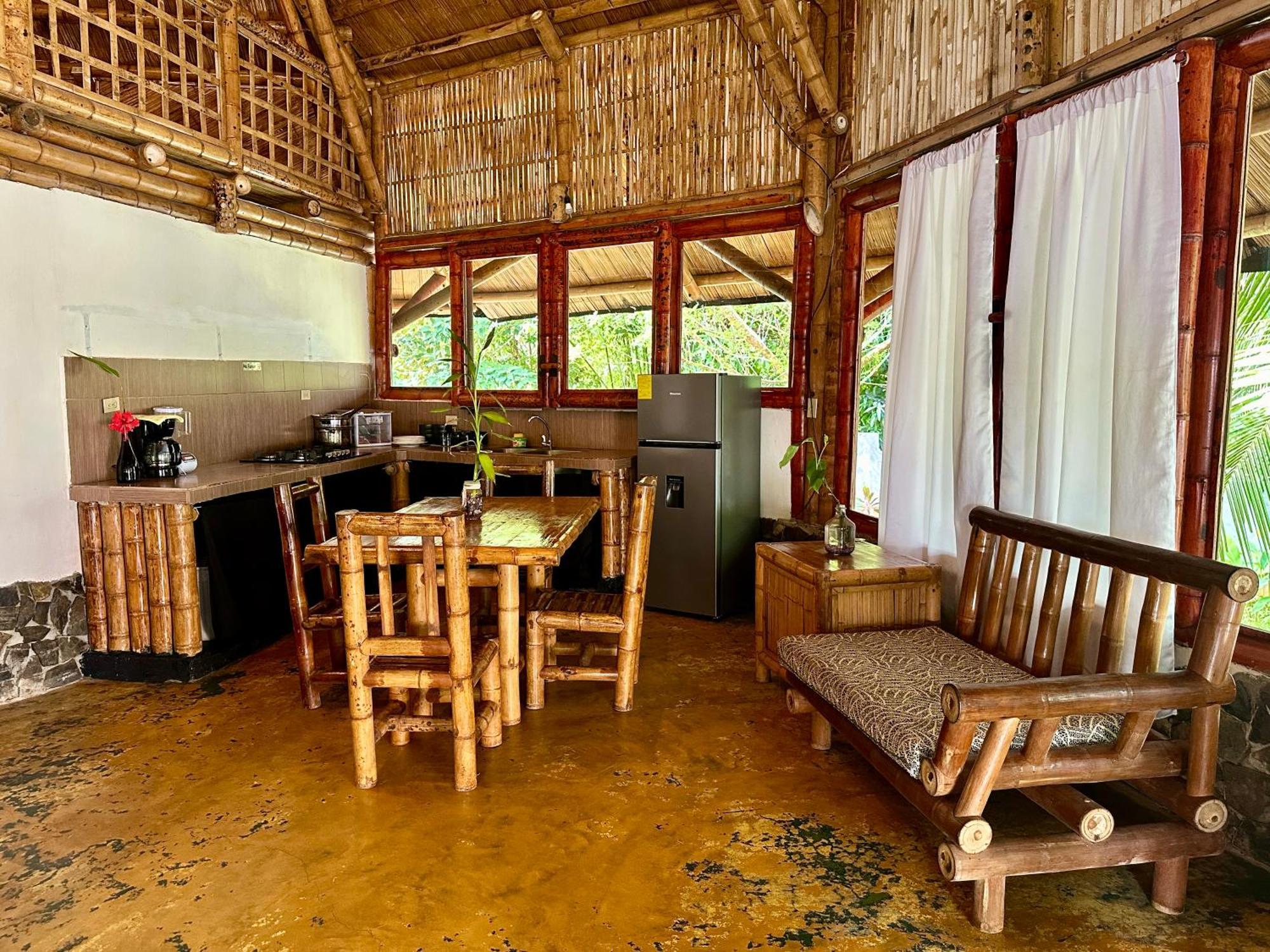 Eco-Lodge Deseo Bamboo Santa Catalina Extérieur photo